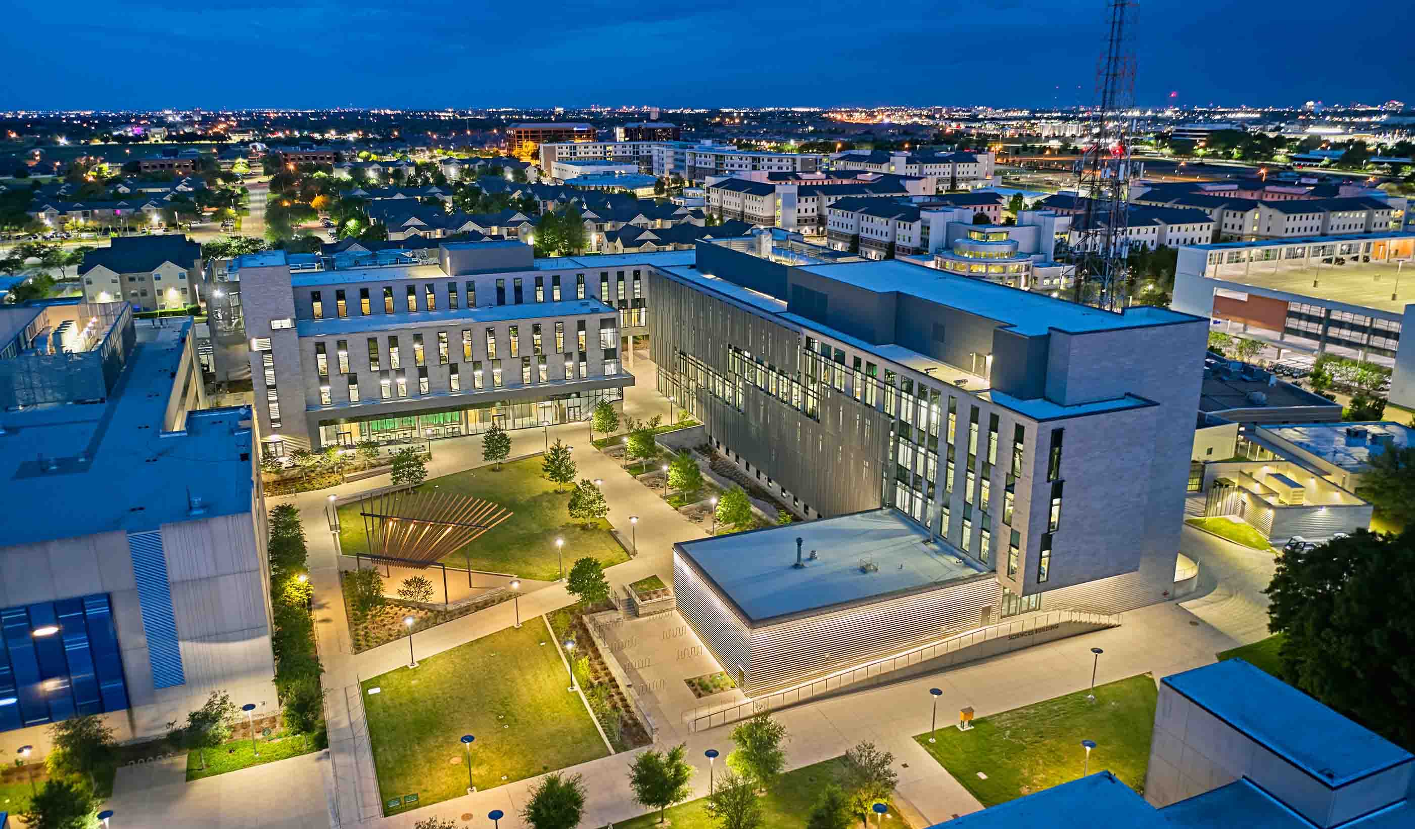 The University of Texas at Dallas Sciences Building