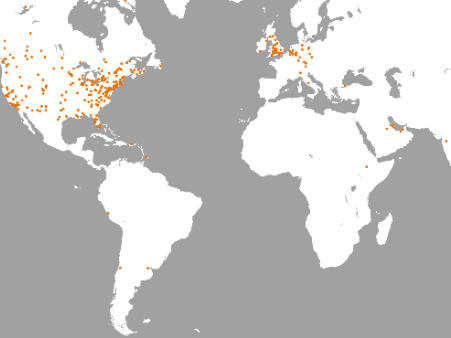 Stantec Global Map