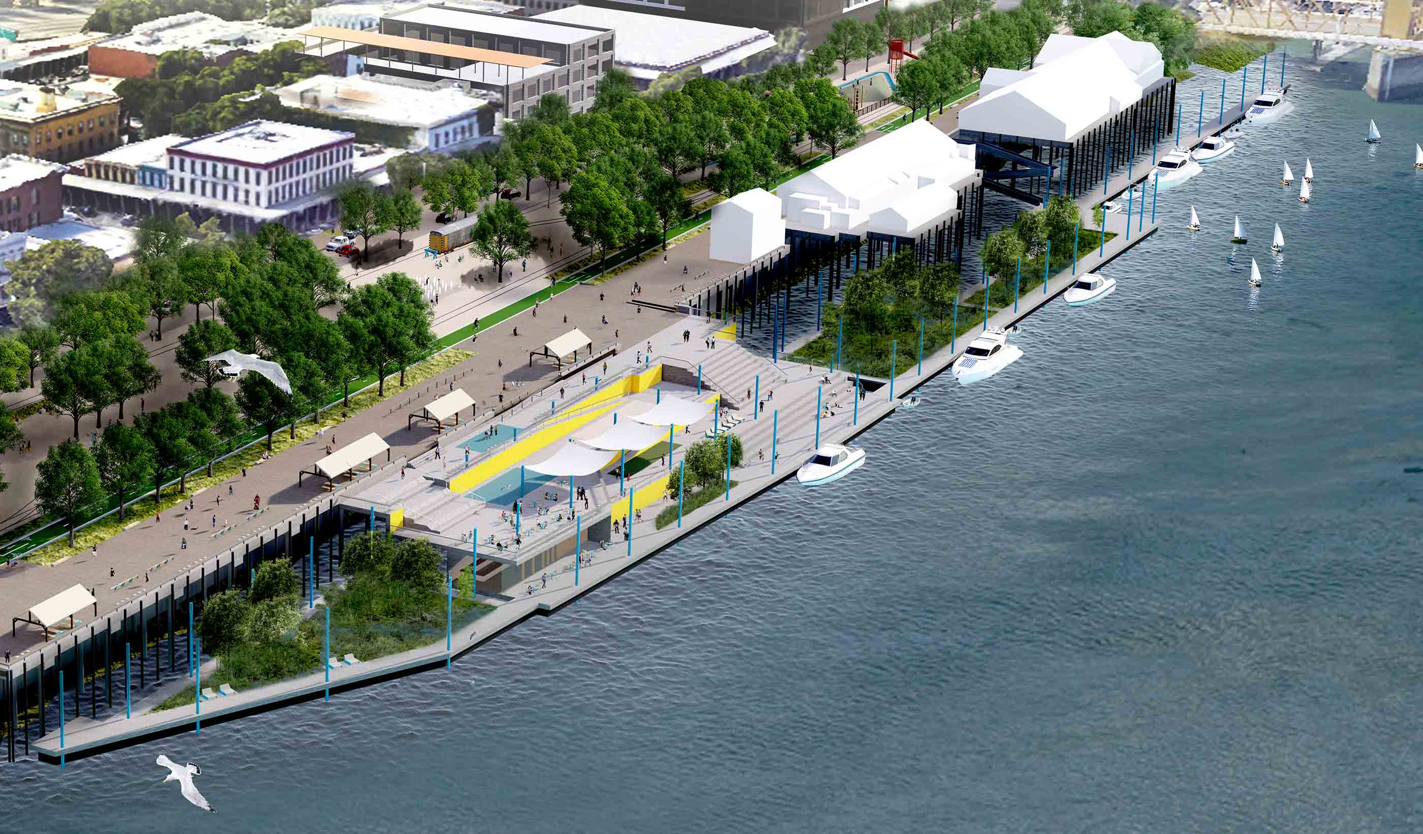 City-scale amenities give Sacramento its waterfront back