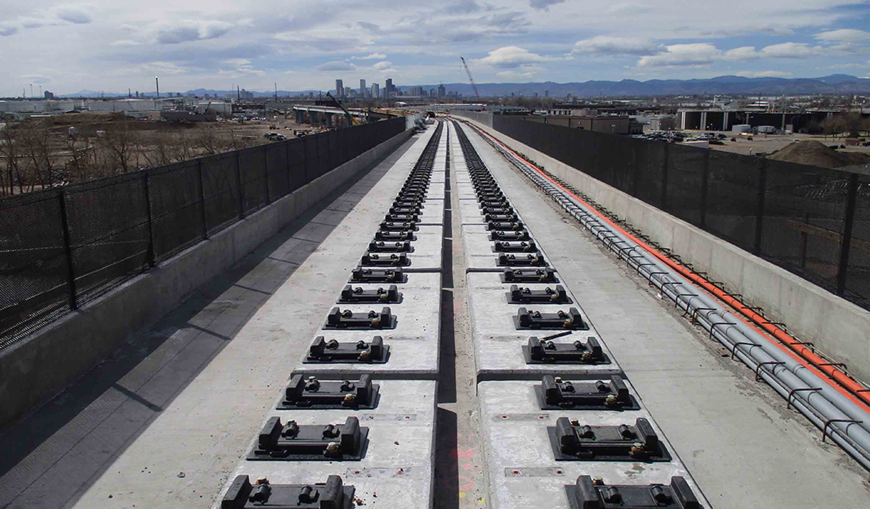 A bridge to the future: Direct-fixation rail helps Denver commuter project span challenges