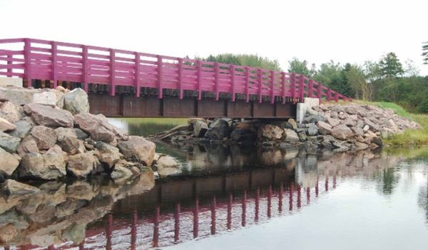 The Midgell Bridge in Prince Edward Island