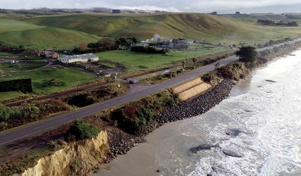 New Zealand’s State Highway 1, including at Katiki Beach in Dunedin.