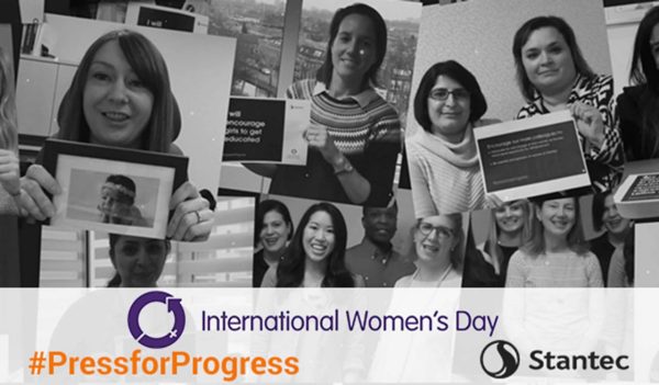 international women's day photo collage