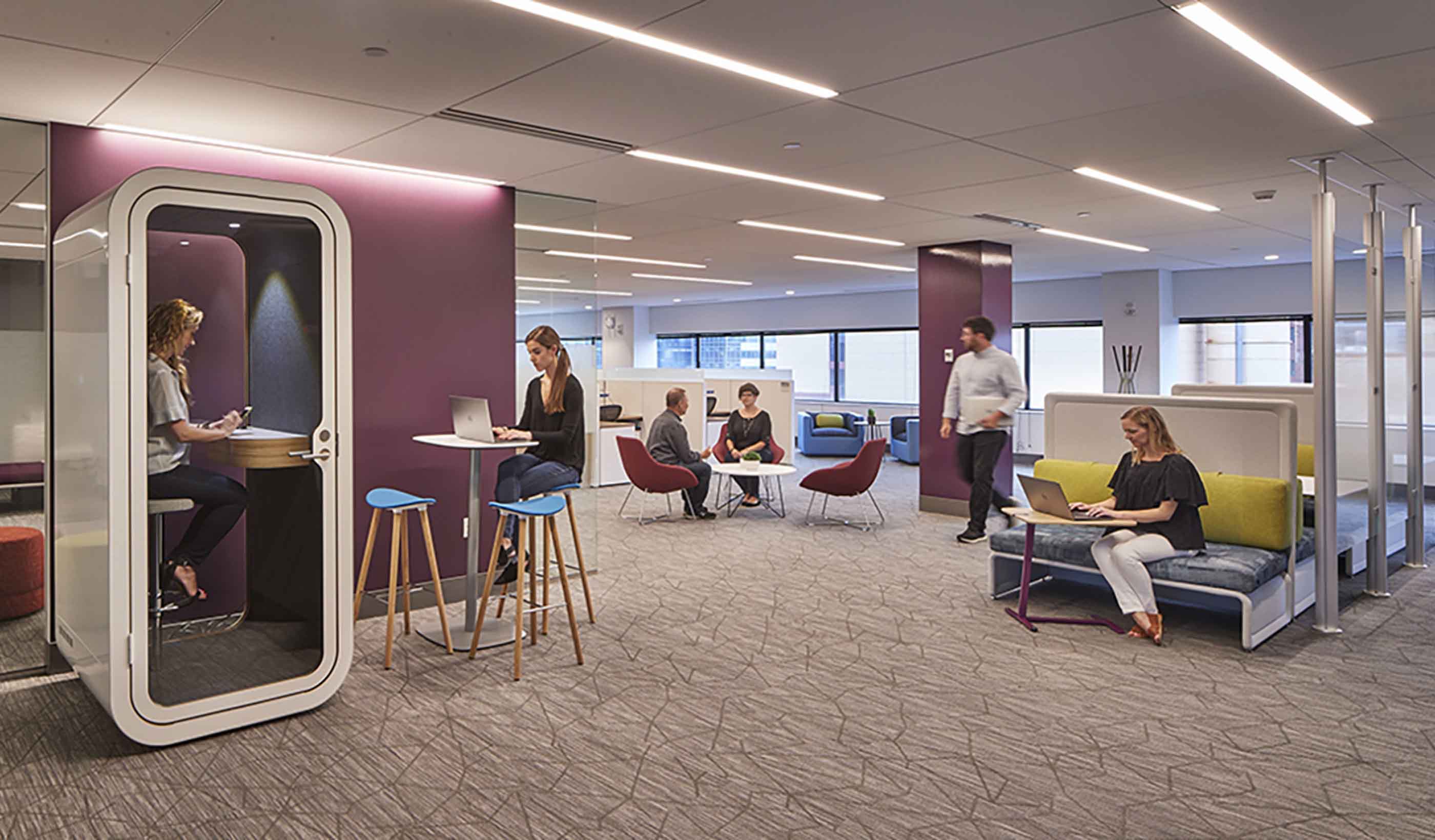 Open plan 2.0: Tips for a successful transition to a new open-office design