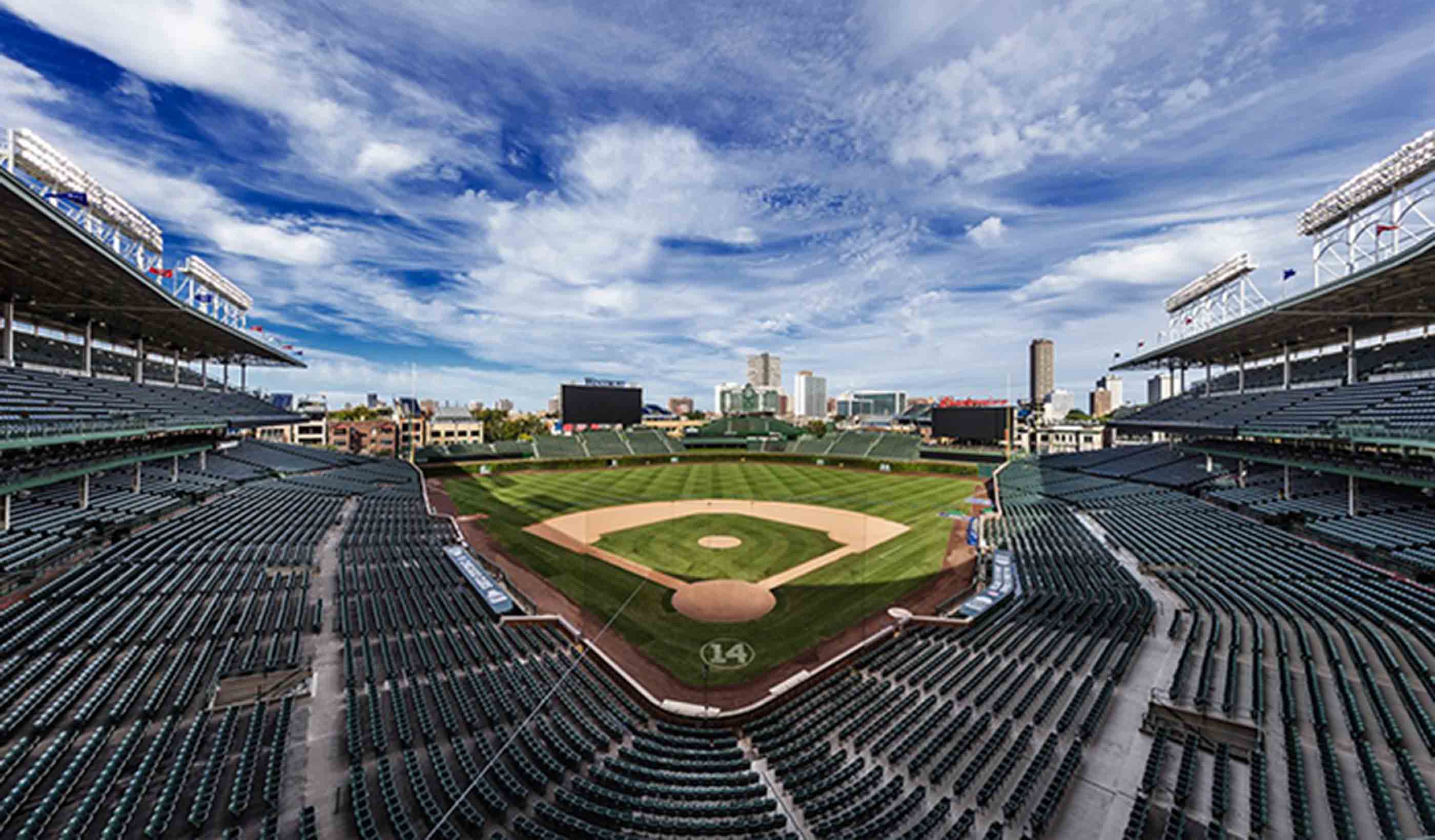 The renovation of iconic Wrigley Field is an example of large-scale building recycling