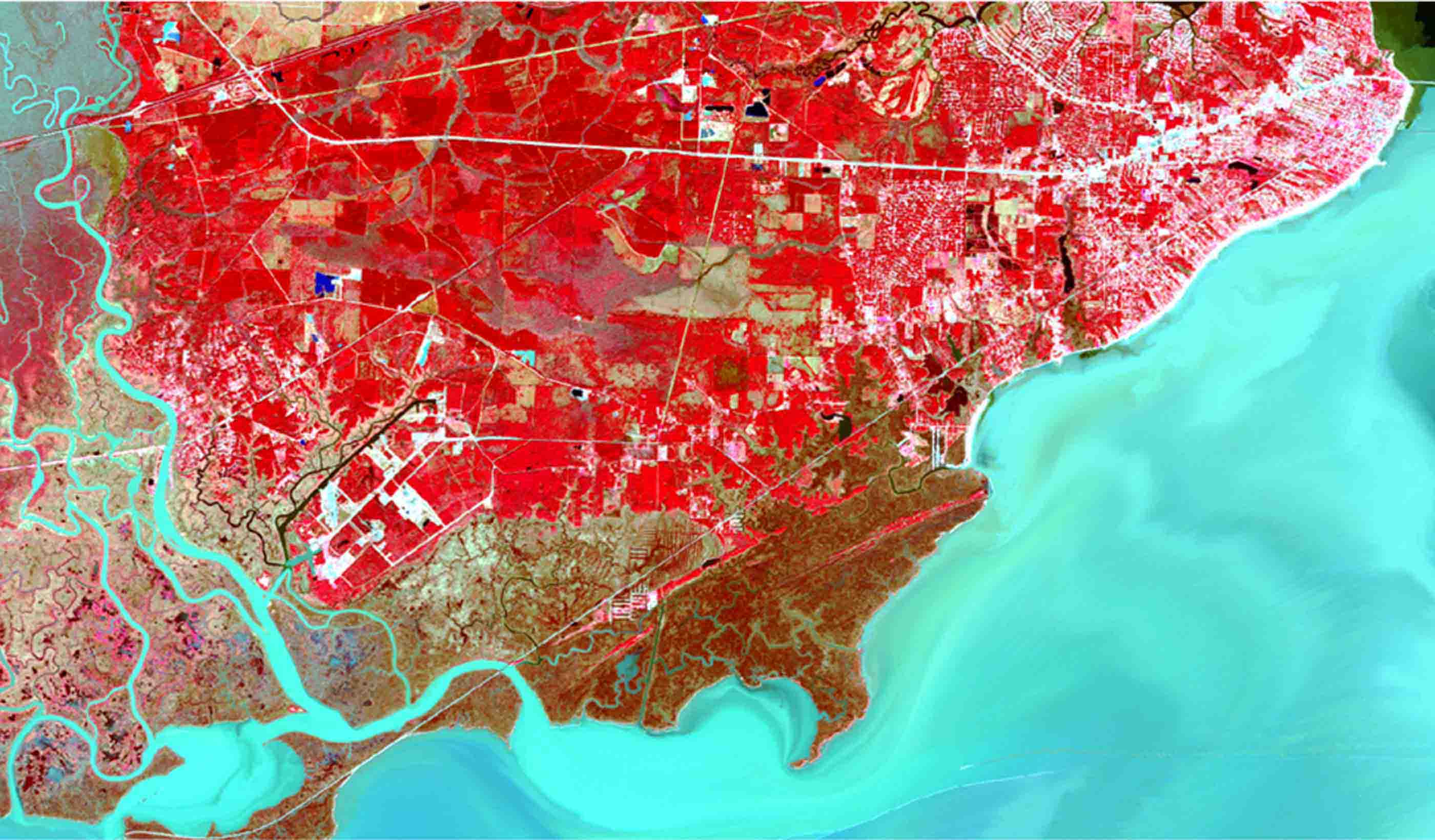 How satellite image fusion and machine-learning can help us monitor large water bodies