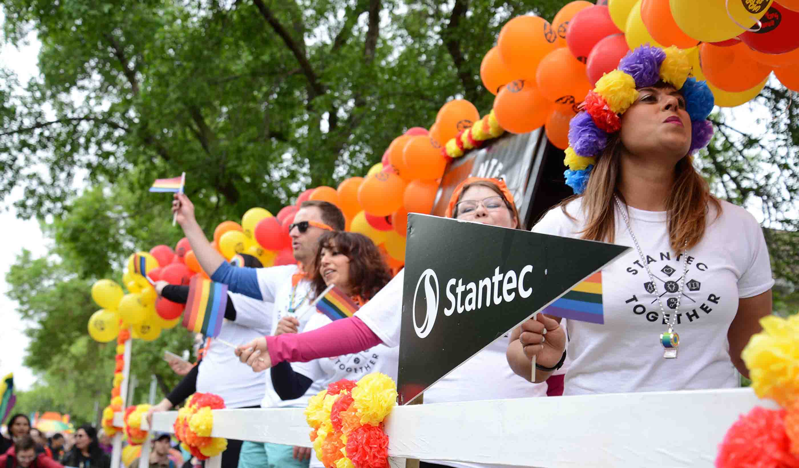 Stantec proud to take part in Edmonton's Pride Parade