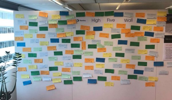 High five wall, Delft Office