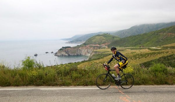 Will Todd biking in California