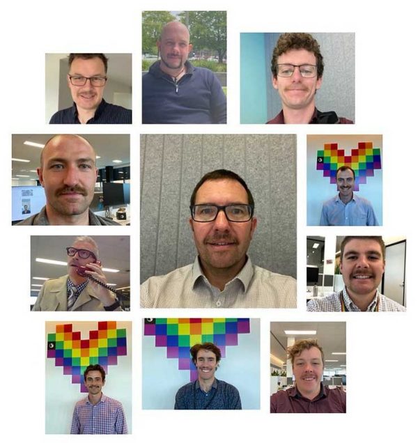 Collage of  Christchurch staff.