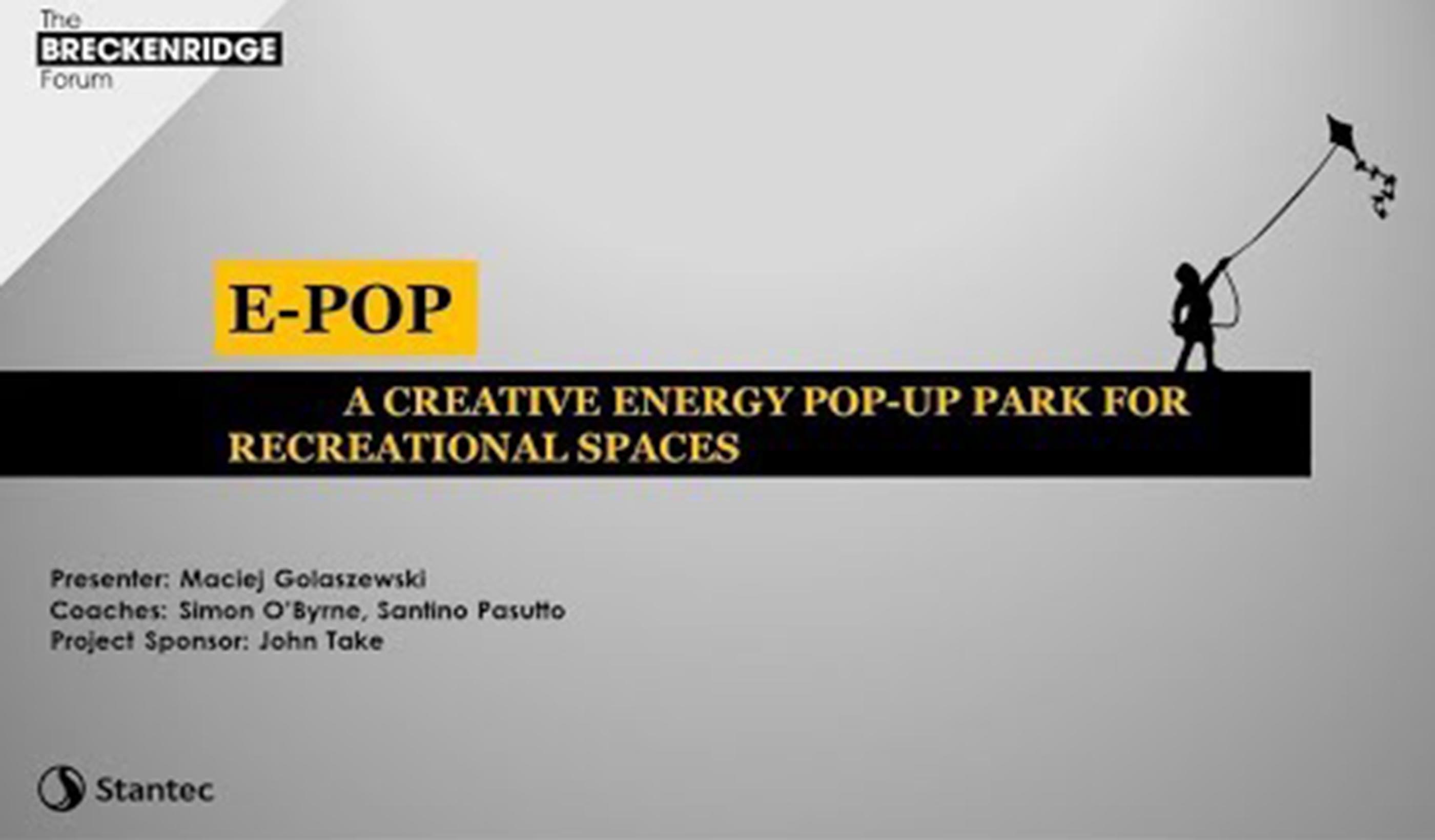 Energy literacy through play: the EPop Park