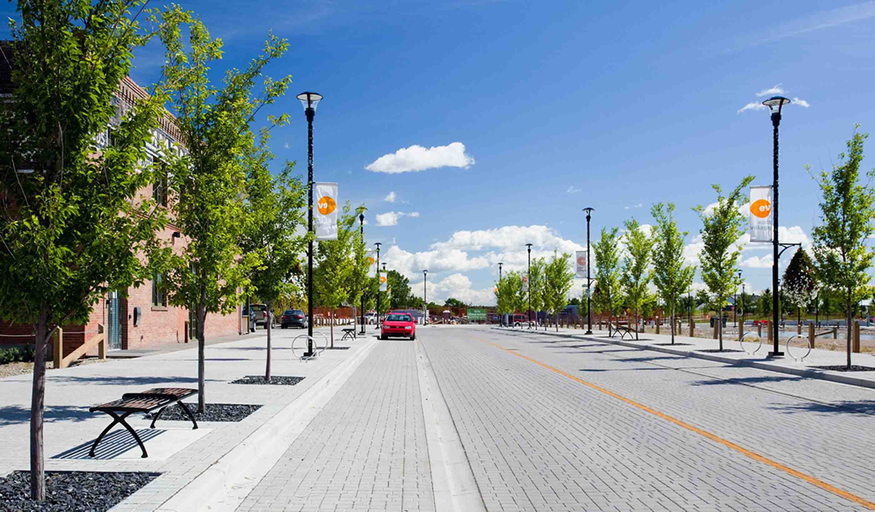 What does Low Impact Development and Green Infrastructure look like on a roadway?