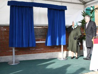 Queen Elizabeth II opens new Wolferton Pumping Station