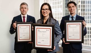 Stantec earns four internationally recognized ISO certifications across global geographies