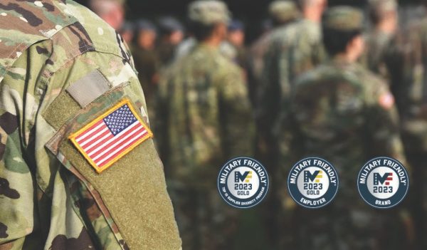 Soldiers and award logos 