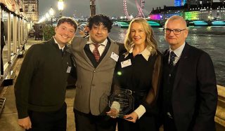 Improving Urban Waters team wins sustainability award from Institute of Collaborative Working
