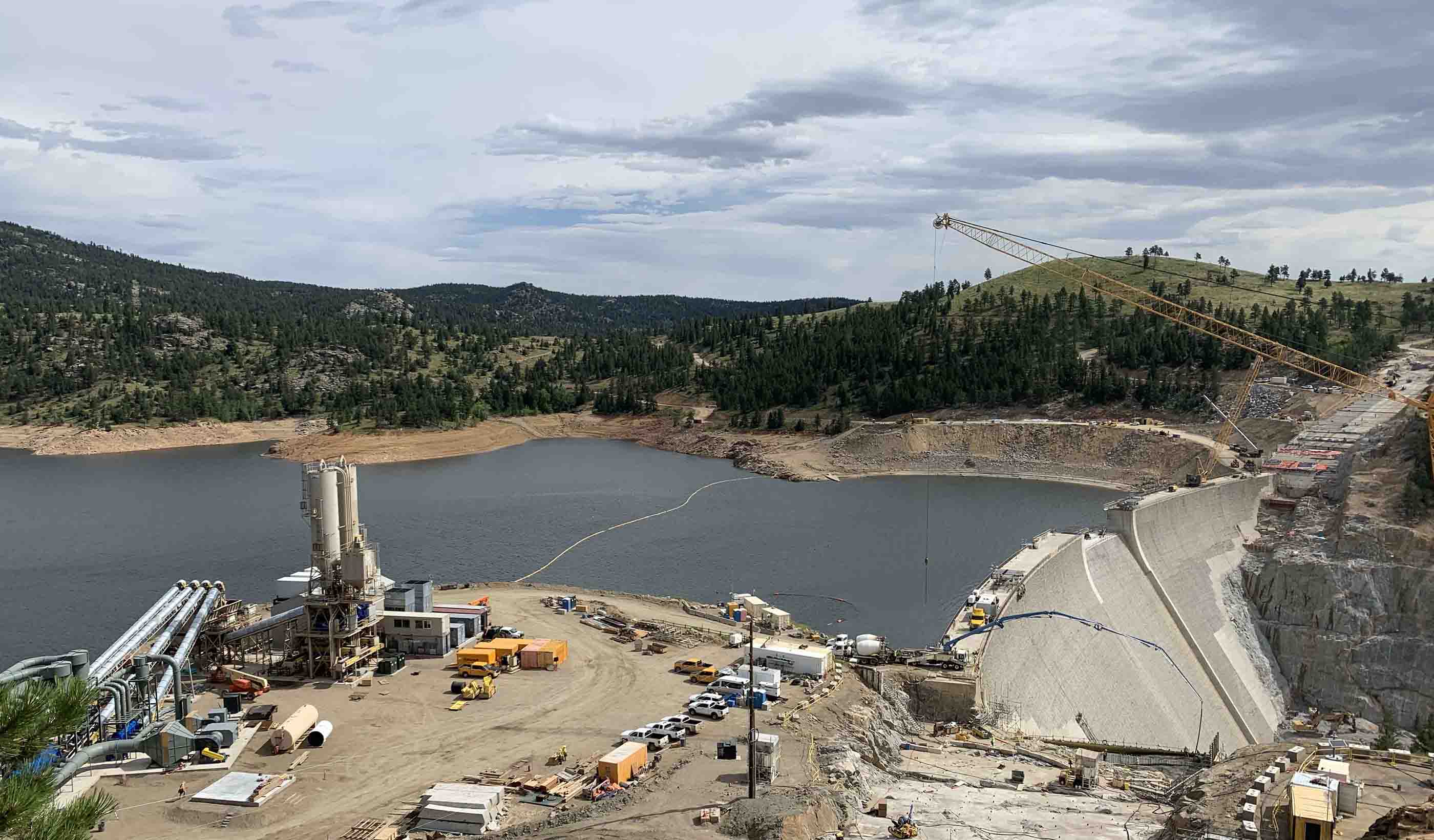 Denver Water increasing height of Gross Reservoir Dam