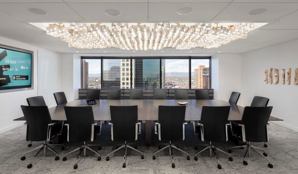Boardroom with seating