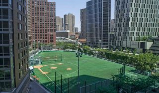 Battery Park City Sustainable Synthetic Turf Ball Fields