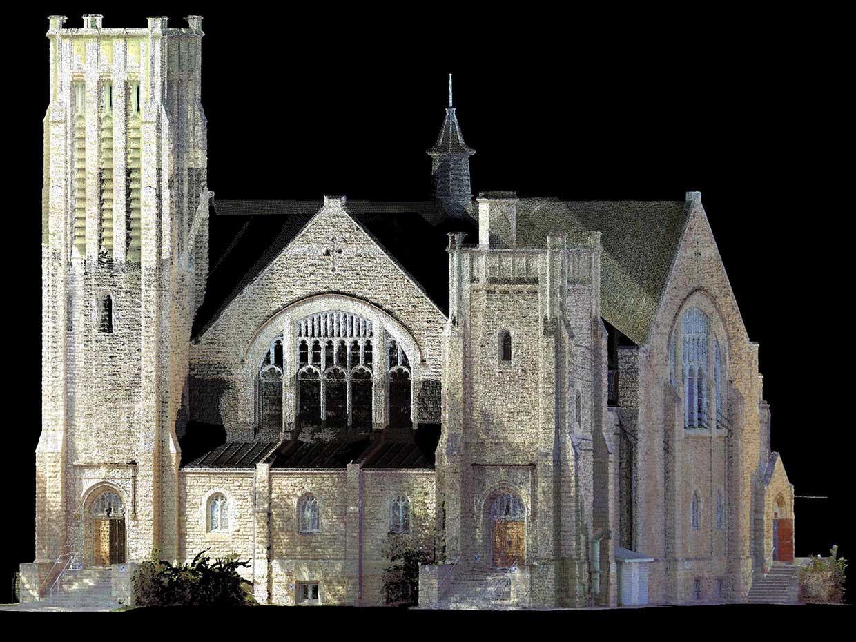 Third Avenue Church 3D Laser Scanning