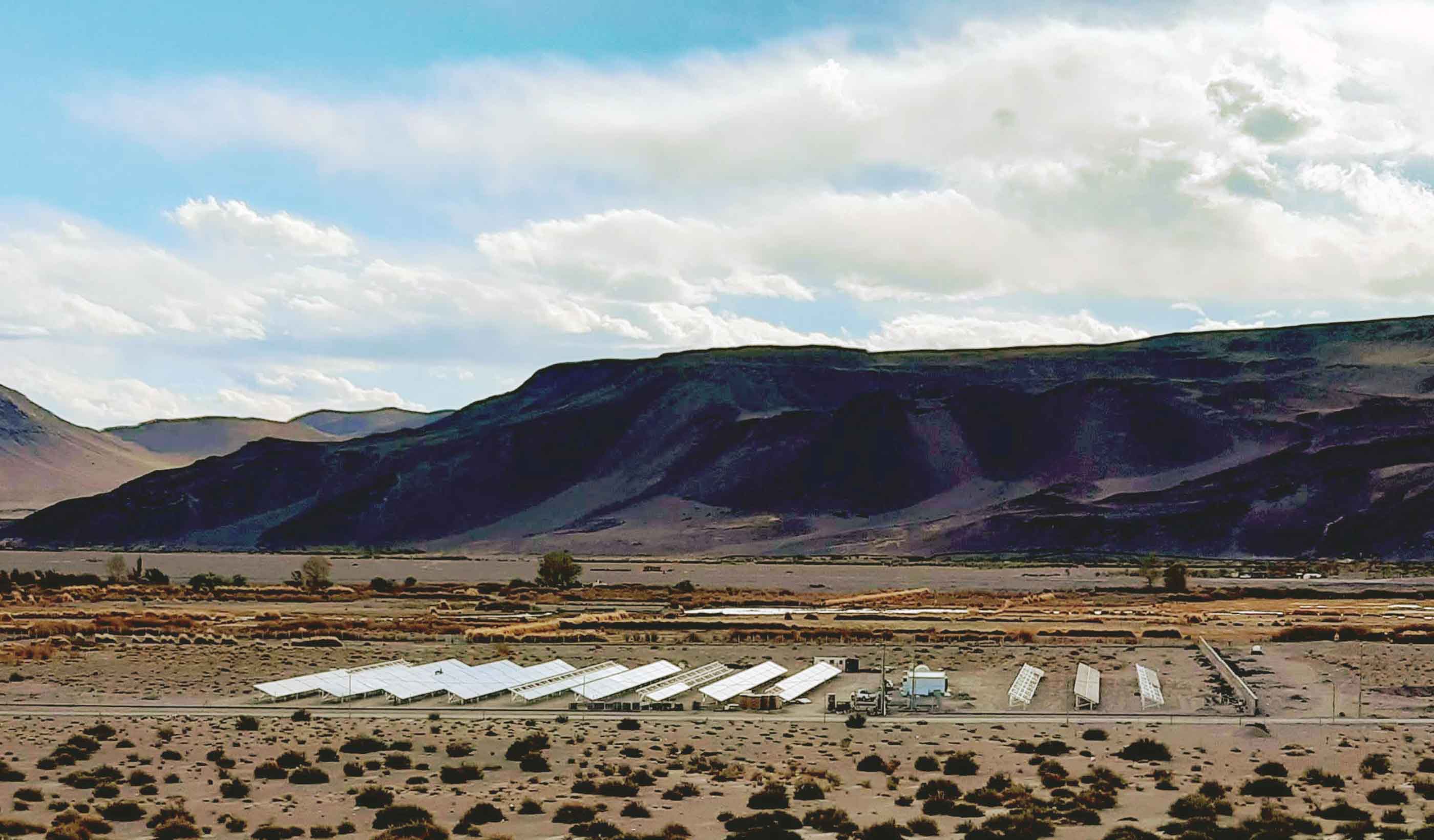 Planta híbrida fotovoltaica (FV) y diésel en Antofagasta de La Sierra