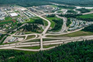 Highway 63:11 South of Athabasca River to North of Confederation Way