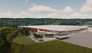 Stantec and Vermont Studios deliver integrated design services on new electric aircraft manufacturing facility