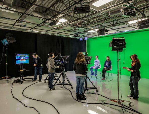 TV studio classroom