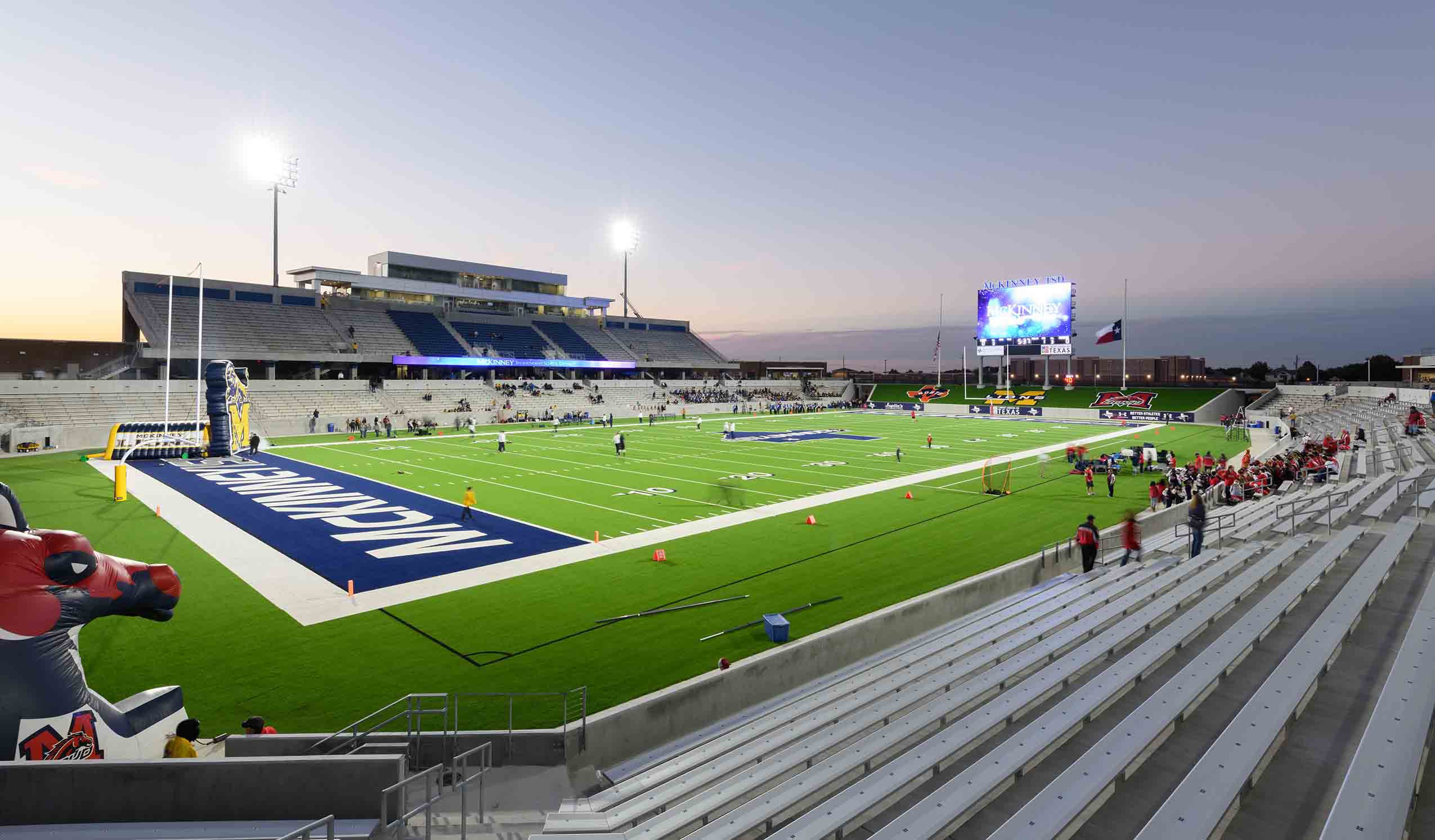Friday Night Lights: The architecture of high school football stadium design in Texas