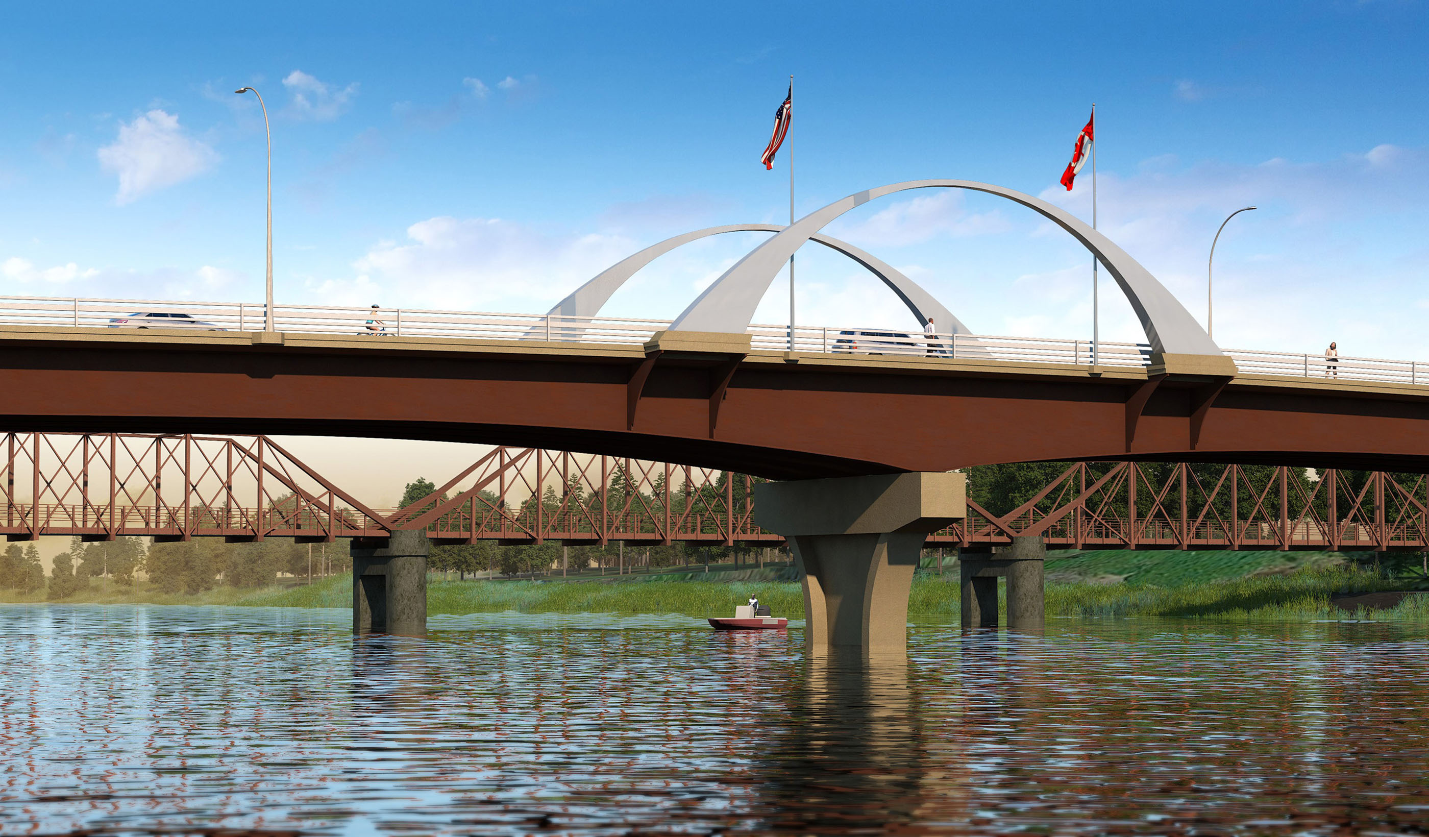 Baudette – Rainy River International Bridge 