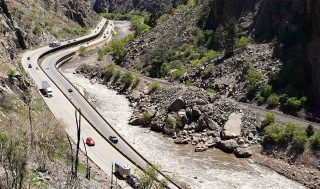 CDOT I-70 Glenwood Canyon Material Flows 