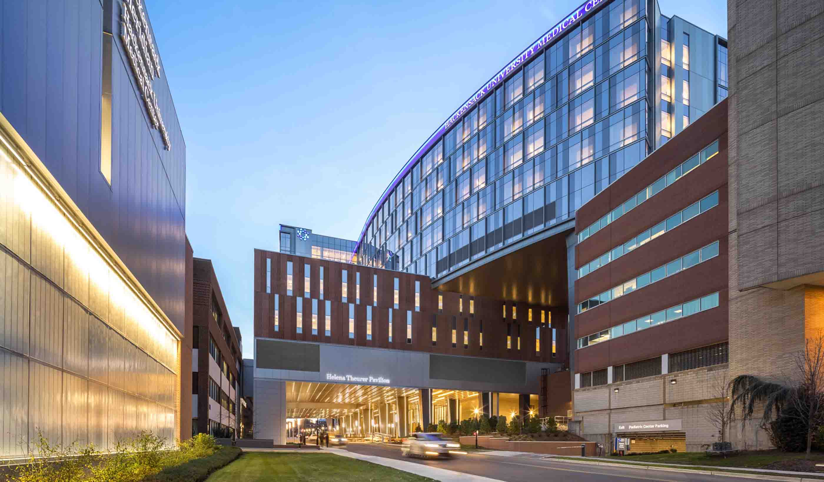 Hackensack University - Helena Theurer Pavilion and Central
