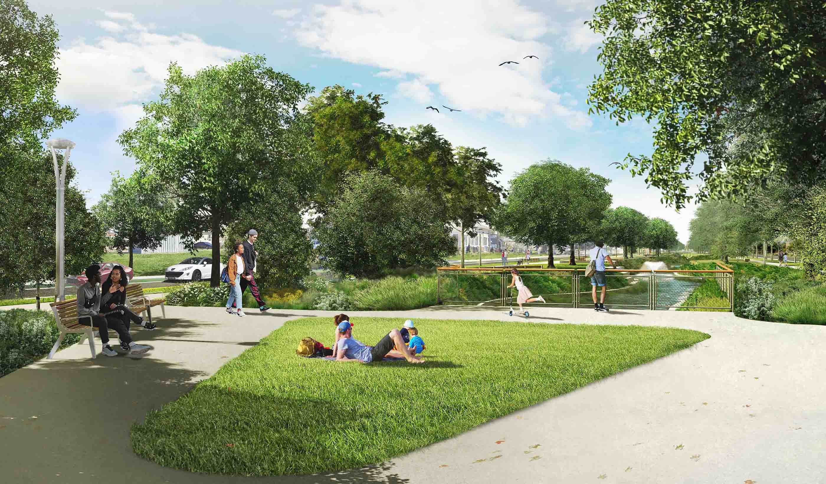 Harnessing nature to create environmentally resilient communities