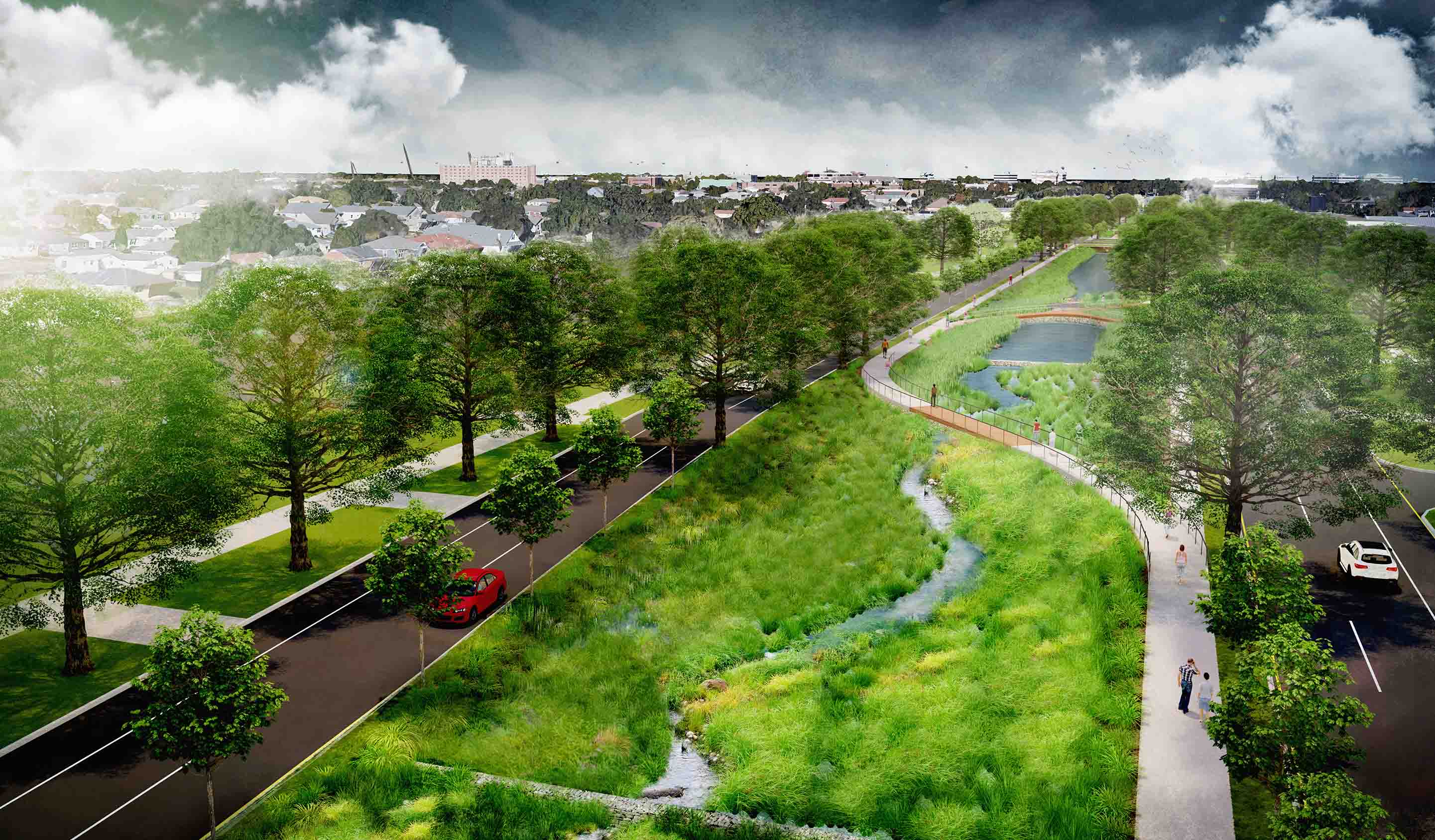 The Blue-Green Corridors Project in New Orleans