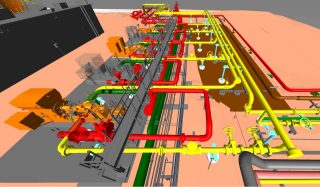 Water Plant Soft Water Piping