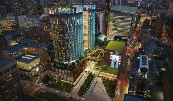 Rendering of the new tower in downtown Toronto