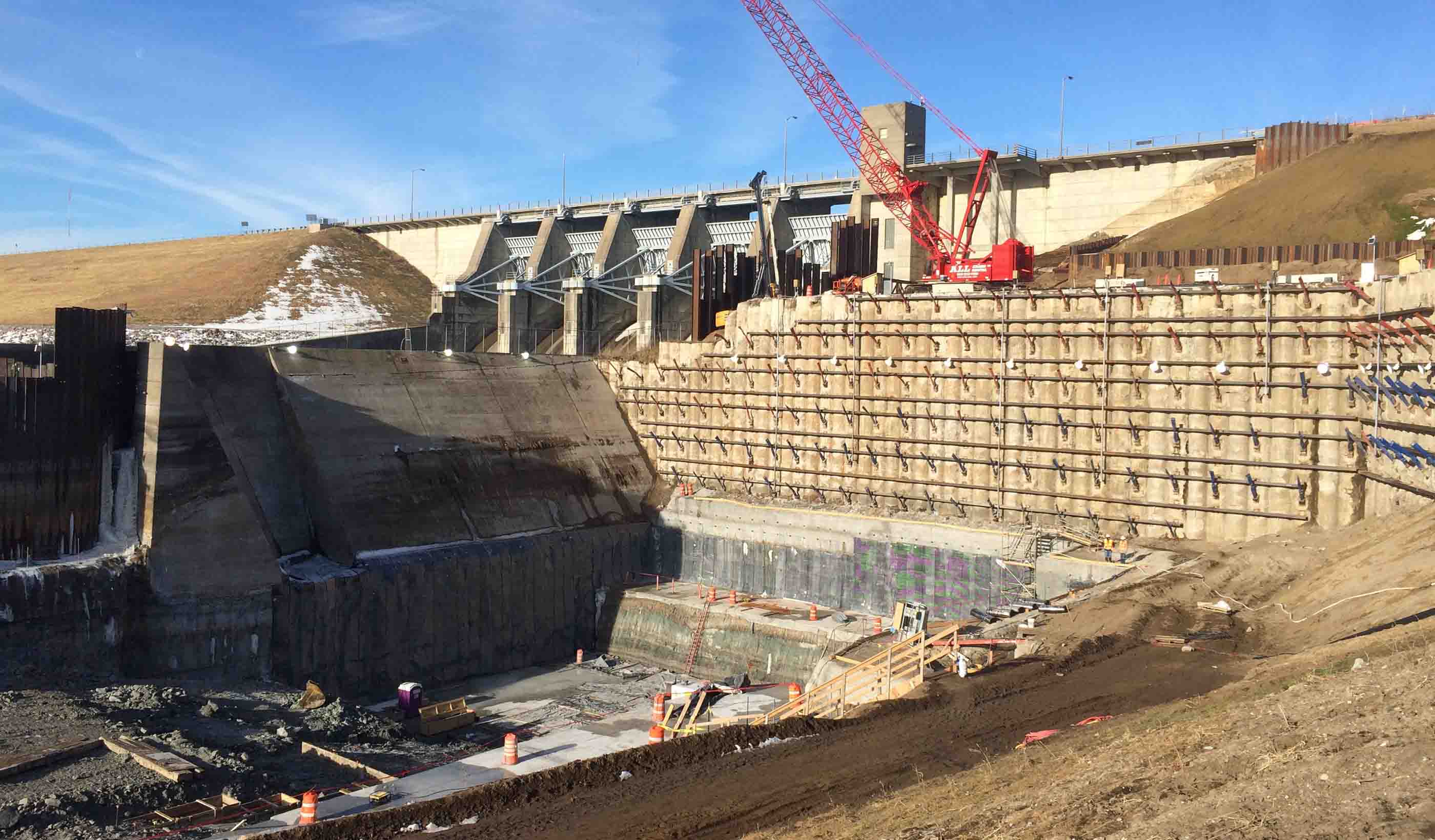 Engineers use hydropower from Red Rock Dam to generate clean and reliable electricity