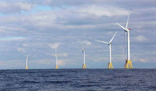 Wind turbines offshore