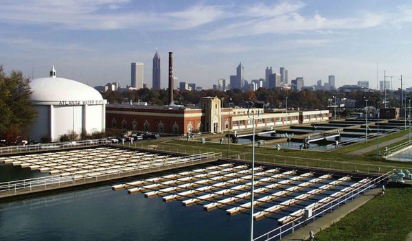 Atlanta water treatment plant.