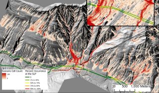 Mountain Pass Debris Flow Hazard Assessment