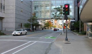 Protected Bike Lanes in Rochester