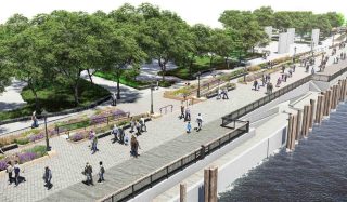 Lower Manhattan Coastal Resiliency - The Battery