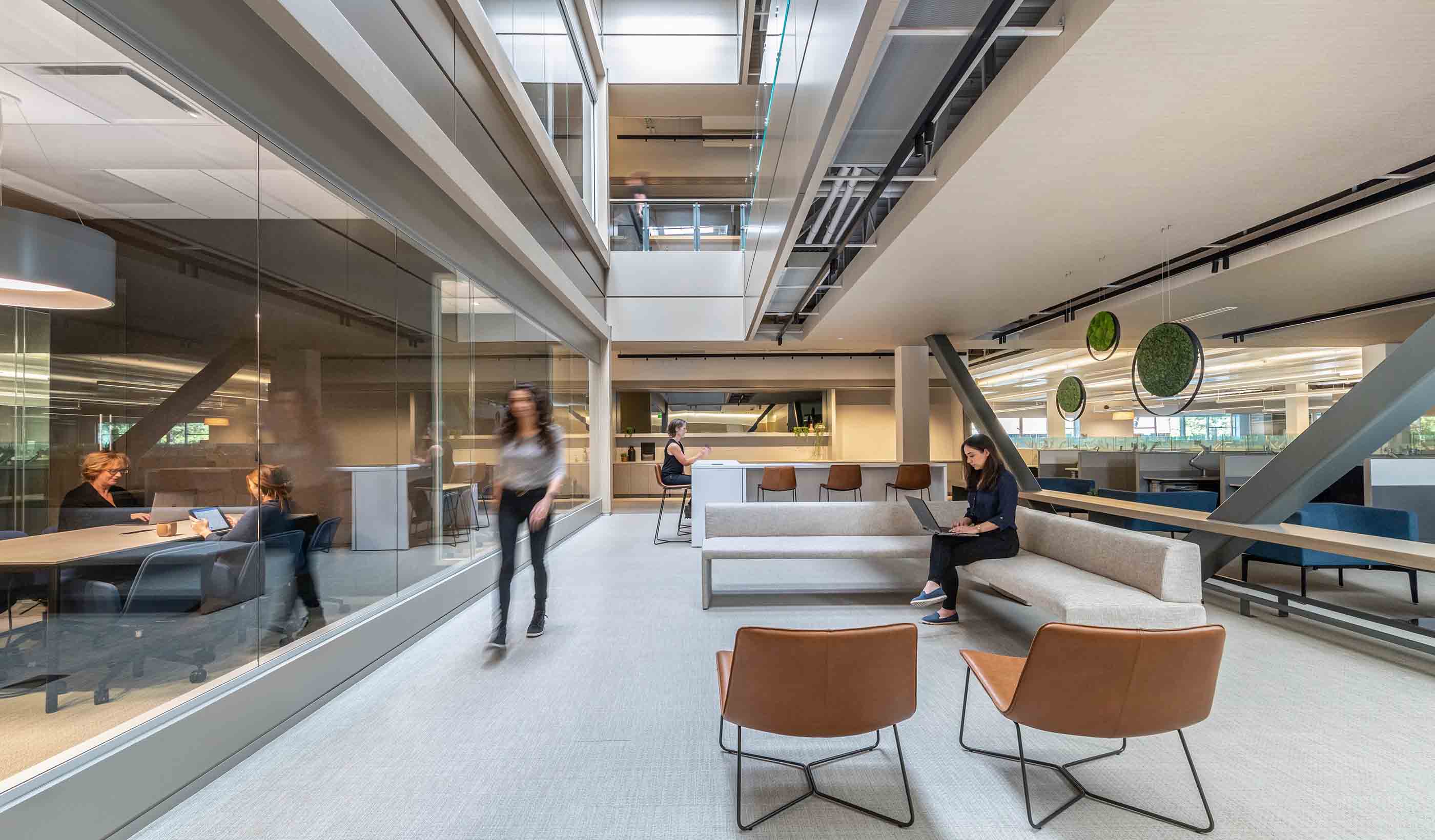 Workplace Reboot: A workspace that reflects a commitment to sustainability, health, and well-being