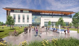 Temple College, College Main - Master Plan