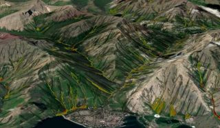 Assessing Landslides with DebrisFlow Predictor