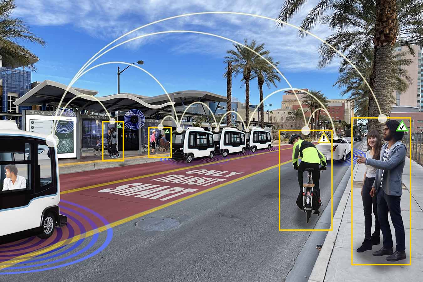 Automated Circulator & Connected Pedestrian Safety