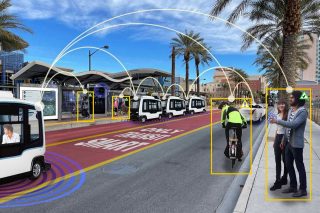 Automated Circulator and Connected Pedestrian Safety Program (GoMed)
